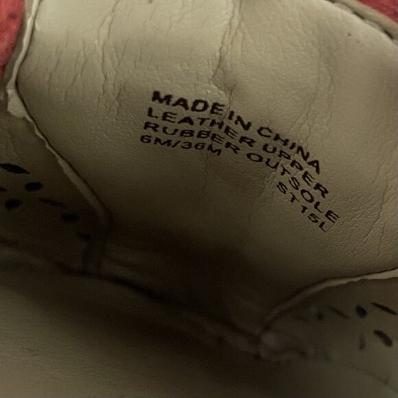 Michael Kors Womens Ballet Flats Size 6 Suede Leather Perforated MK Logo - Picture 9 of 9